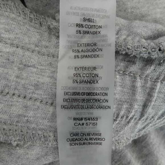 Calvin Klein Sleeveless Jumpsuit Romper Women's Size L Gray Stretch - Picture 11 of 12